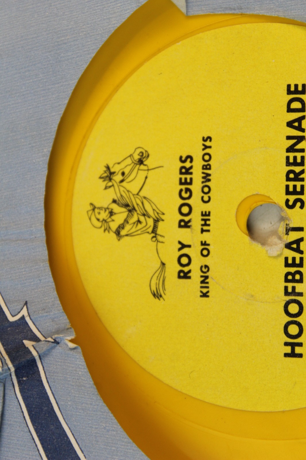 Roy Rogers at the Lane Ranch plus record Hoofbeat Serenade 1950