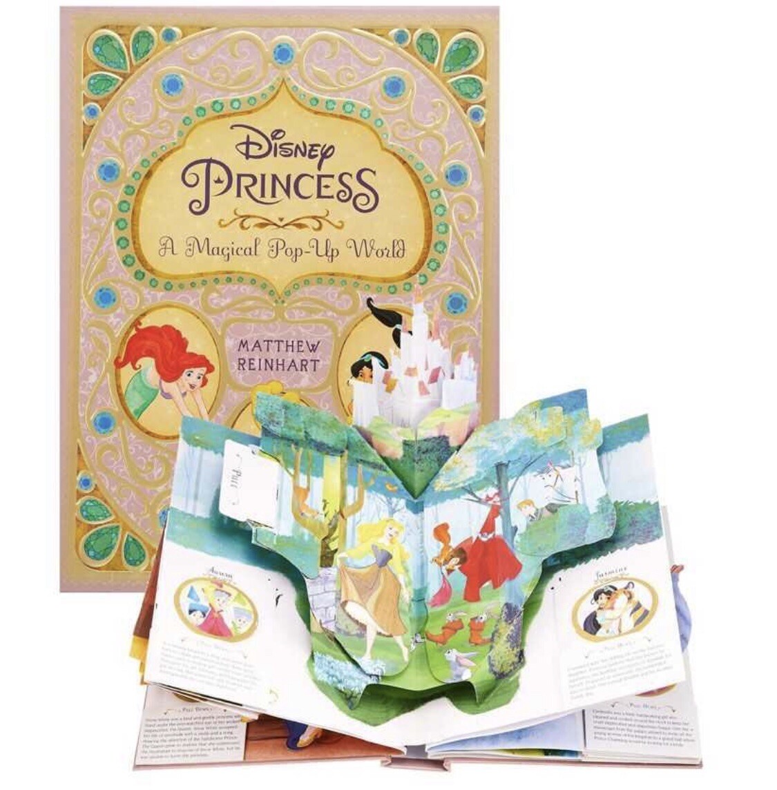 Disney Princess Pop Up Book, Matthew Reinhart First Edition New