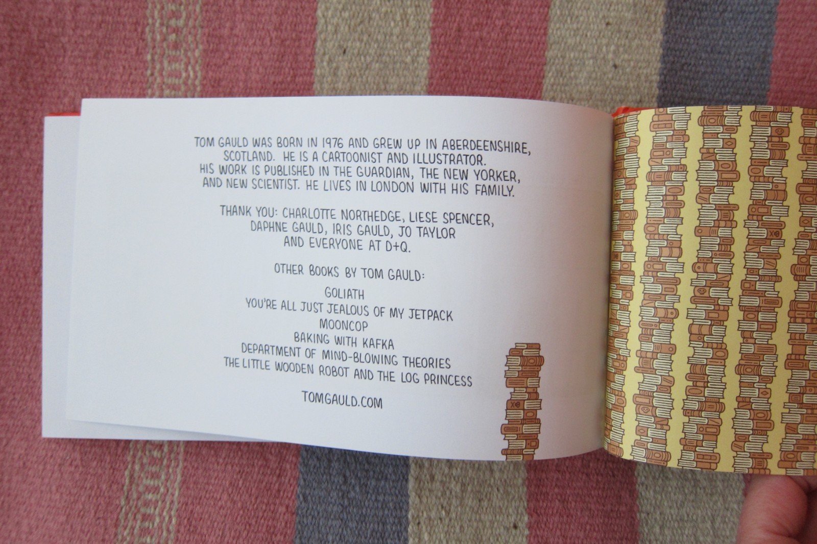 Signed~~ “Revenge Of The Librarians” by Tom Gauld Hardcover