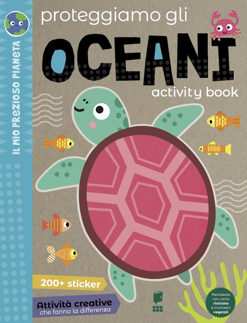 Scott F. Barker Proteggiamo gli oceani. Activity book. Ediz. a color (Paperback)