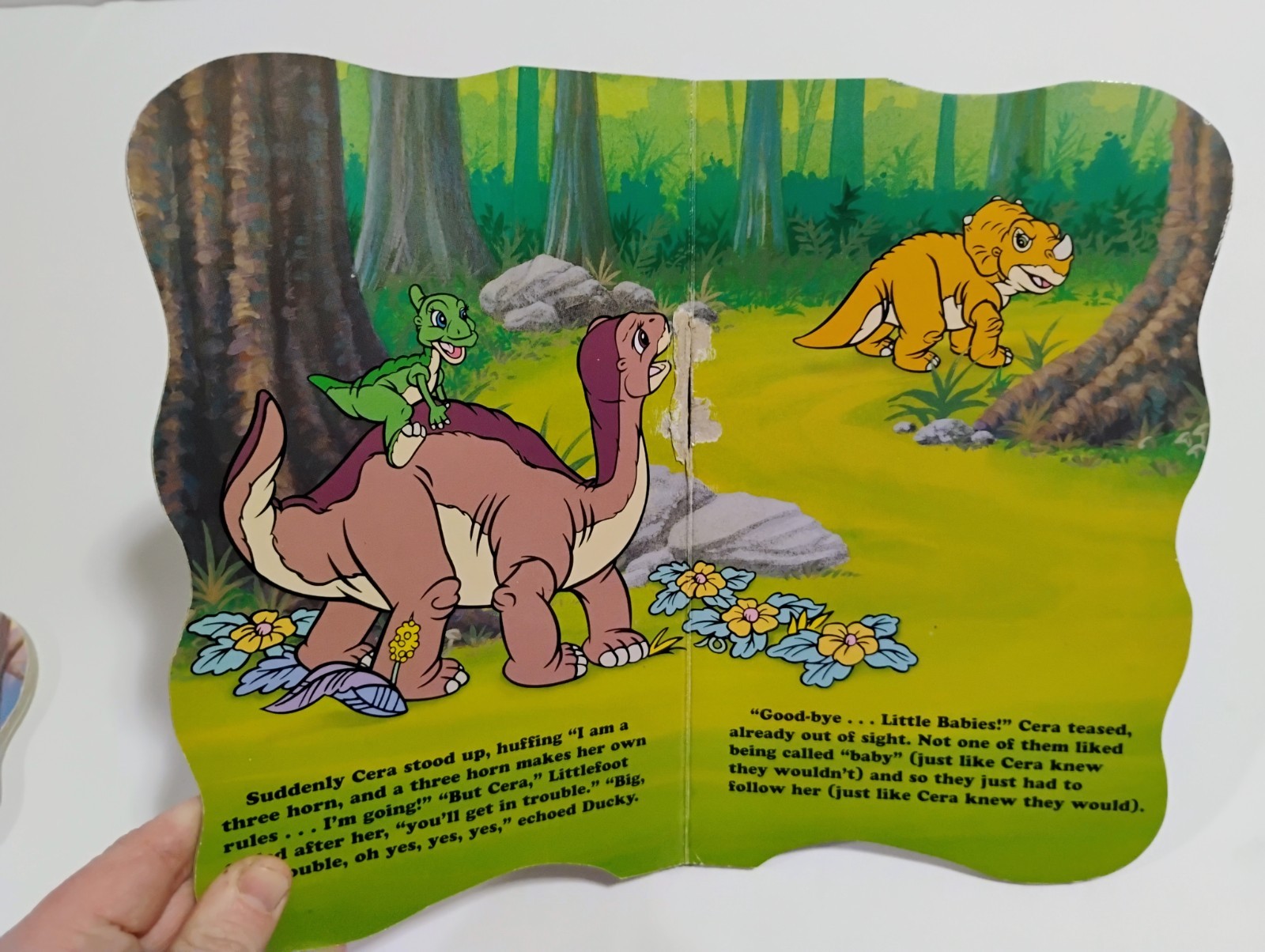 Vintage Bendon Land Before Time Board Books Lot Little Foot Petrie Ducky Sarah