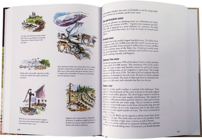 Casstrom Outdoors the Scandinavian Way 198 Pages Book Manual Wilderness Survival