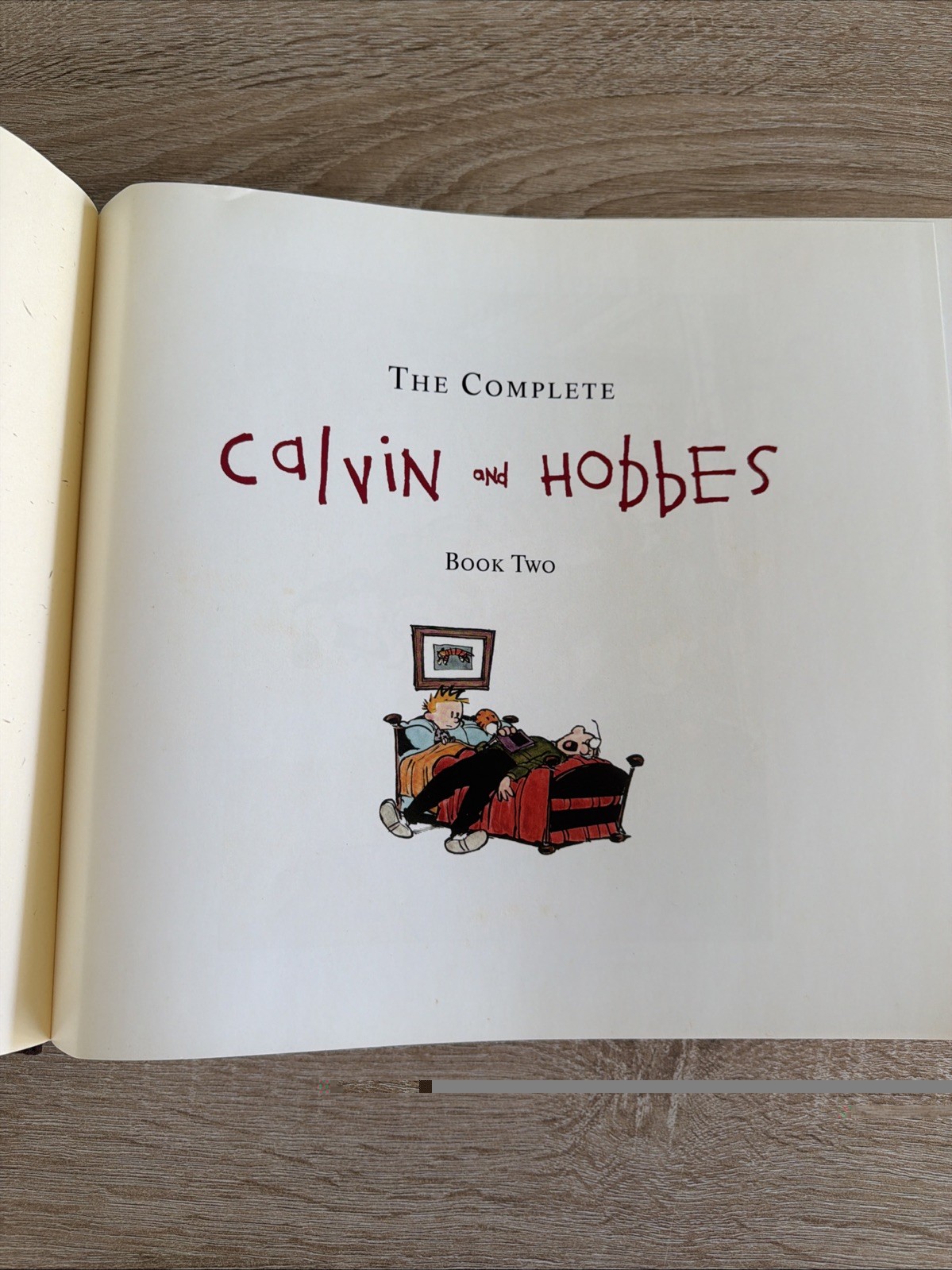 Calvin and Hobbes by Bill Watterson (2005, Hardcover) BOOK 2 ONLY 1st Ed