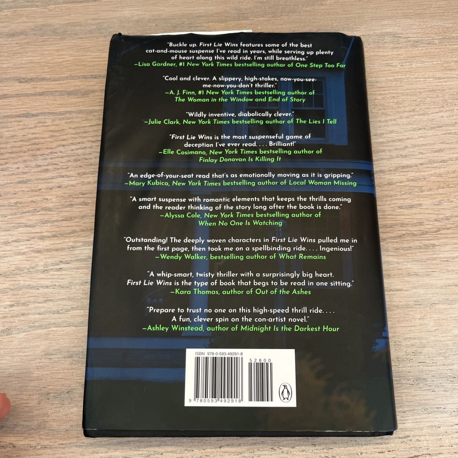 First Lie Wins: Reese’s Book Club : A Novel by Ashley Elston (2024, Hardcover)