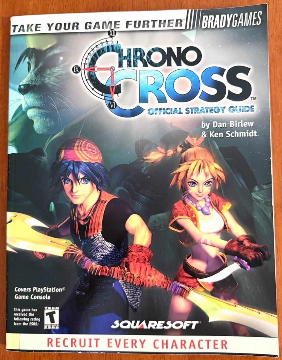 Chrono Cross Bradygames Official Strategy Guide (2000, Trade Paperback)