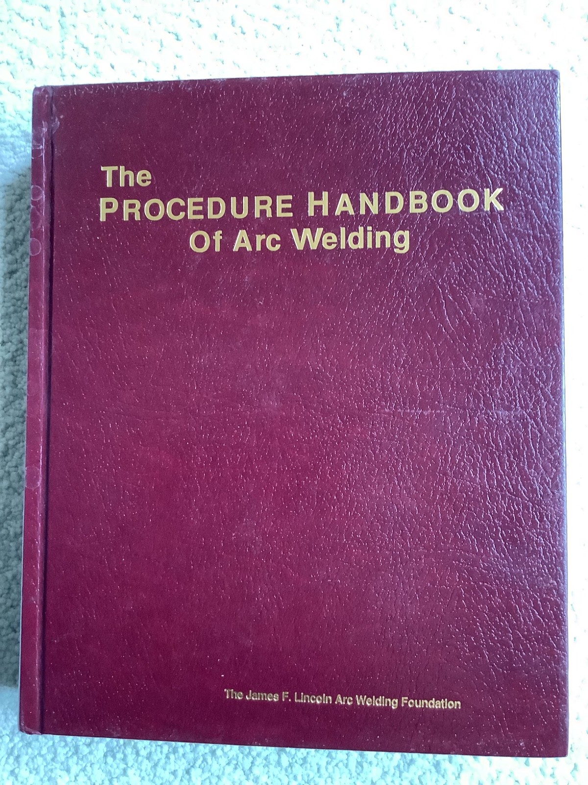 SET OF 9 WELDING BOOKS – FREE SHIPPING