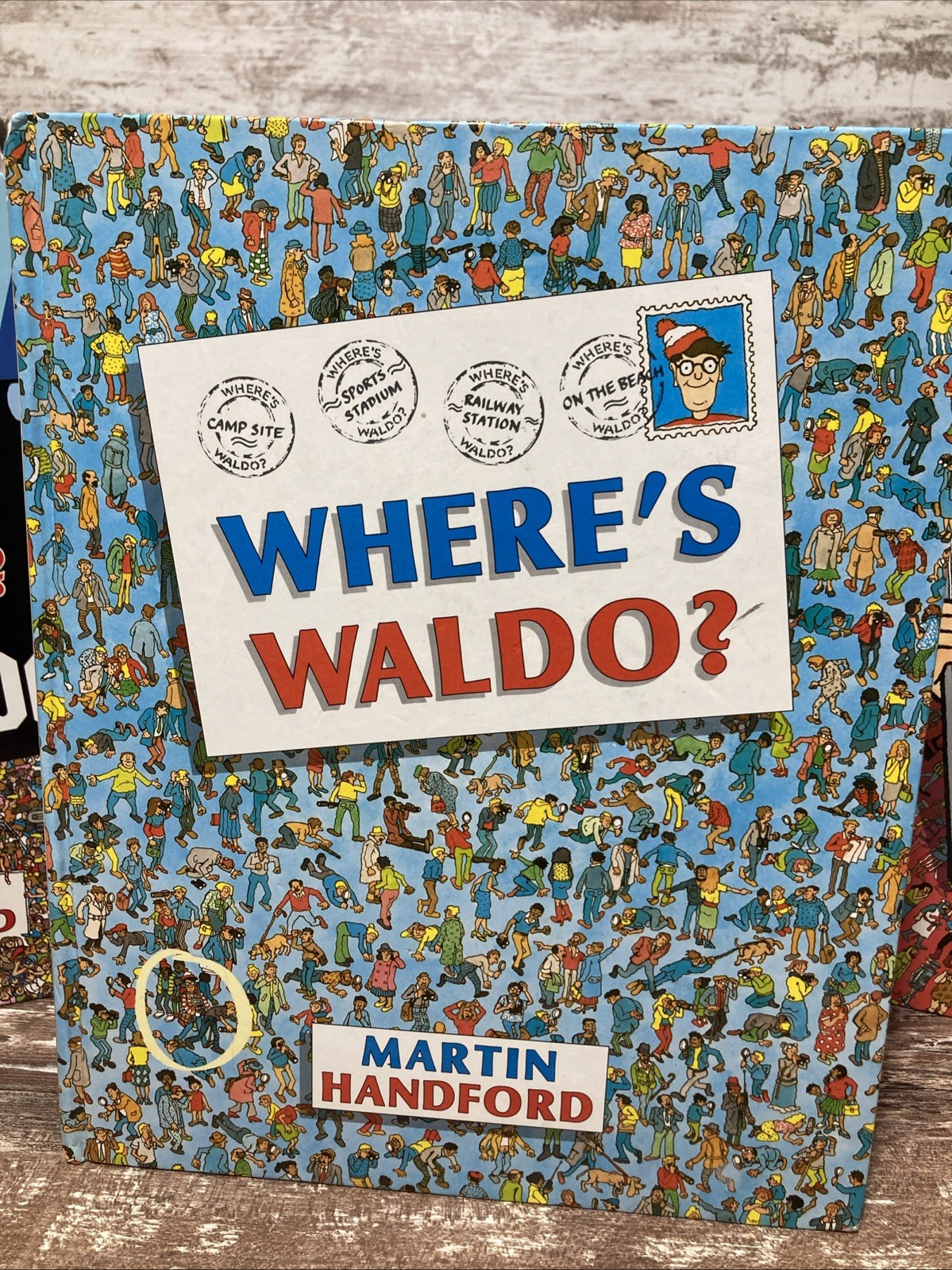 VTG Where’s Waldo Book Bundle-Find Waldo Now, In Hollywood-1st Edition Hardcover