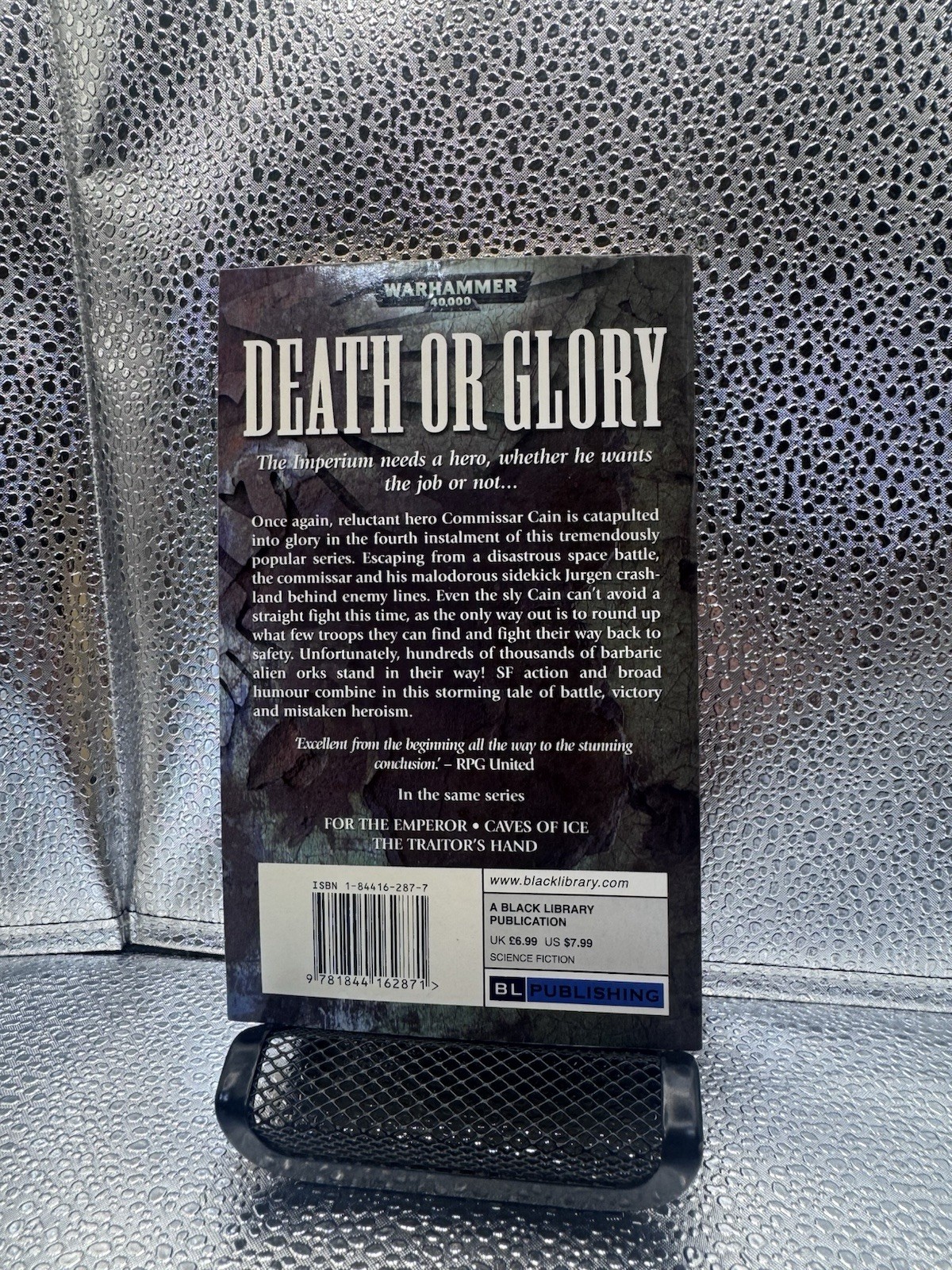 DEATH OR GLORY Sandy Mitchell (2006) Games Workshop Warhammer 40K Black Library