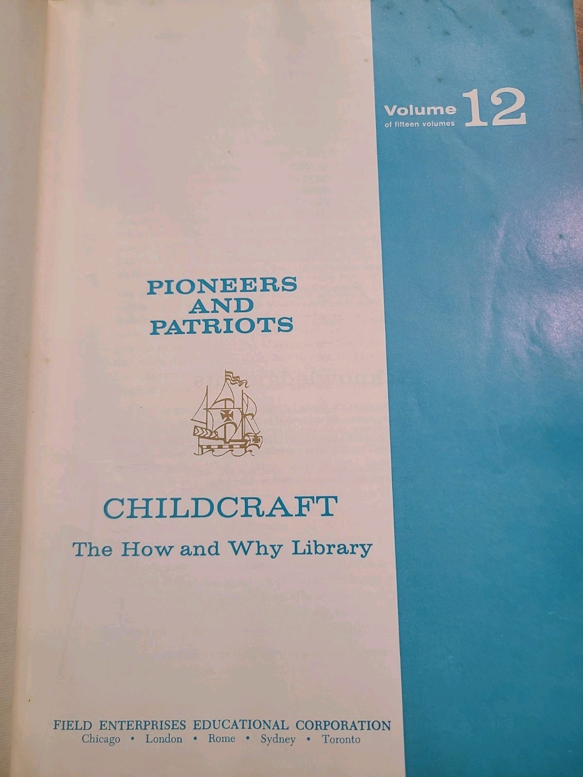 Vtg Childcraft Children’s Books Hardcover 1964 Books Missing 3 & 13. Rainbow