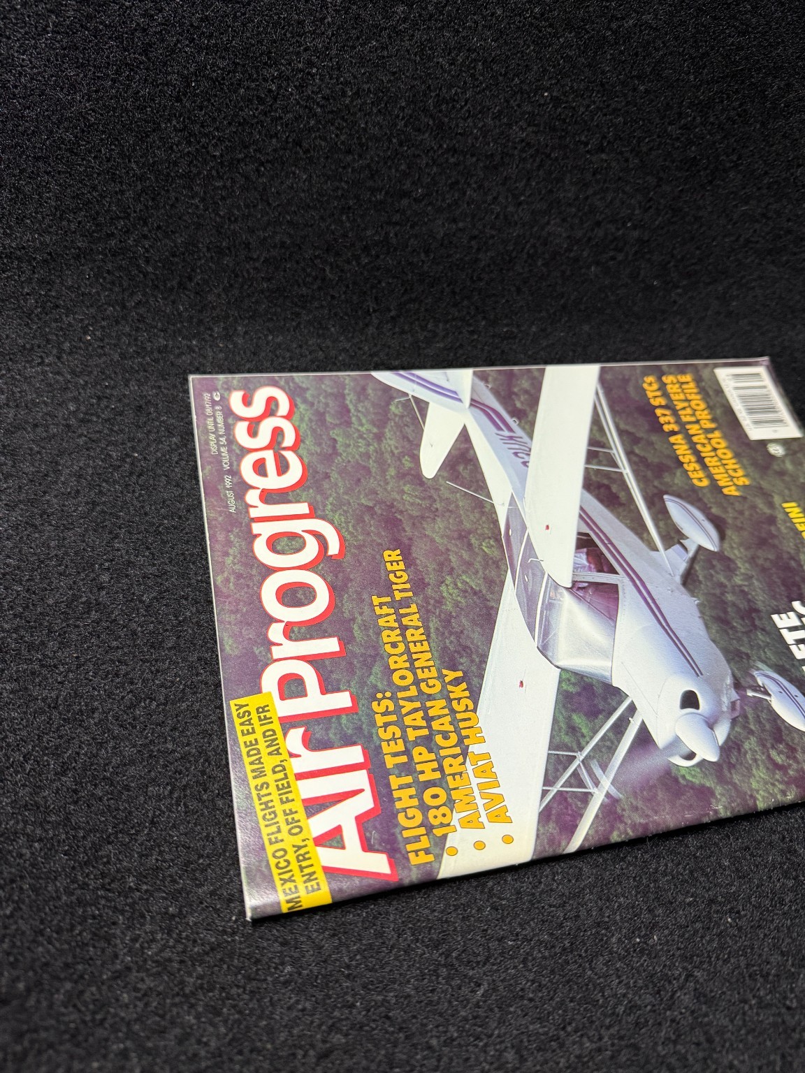 Air Progress Magazine August 1992 Vol 54 #8 Flight Tests Aerobatic Section