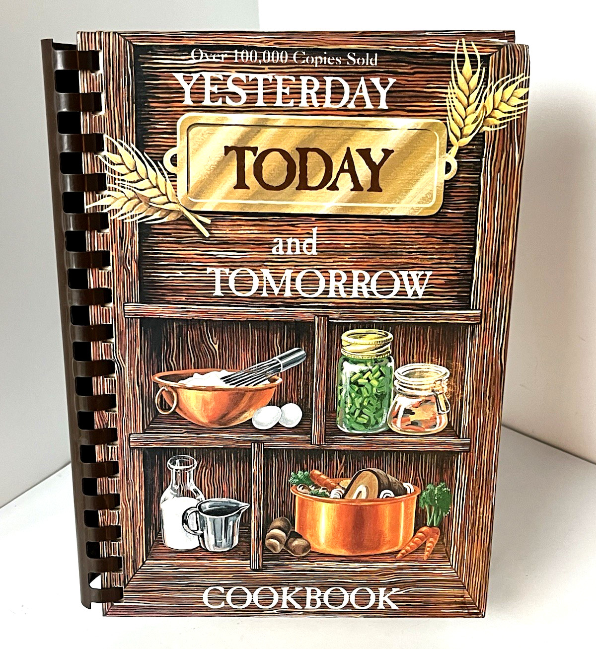 Yesterday, Today and Tomorrow Vintage Cookbook 1979 10th Printing Baddour Center
