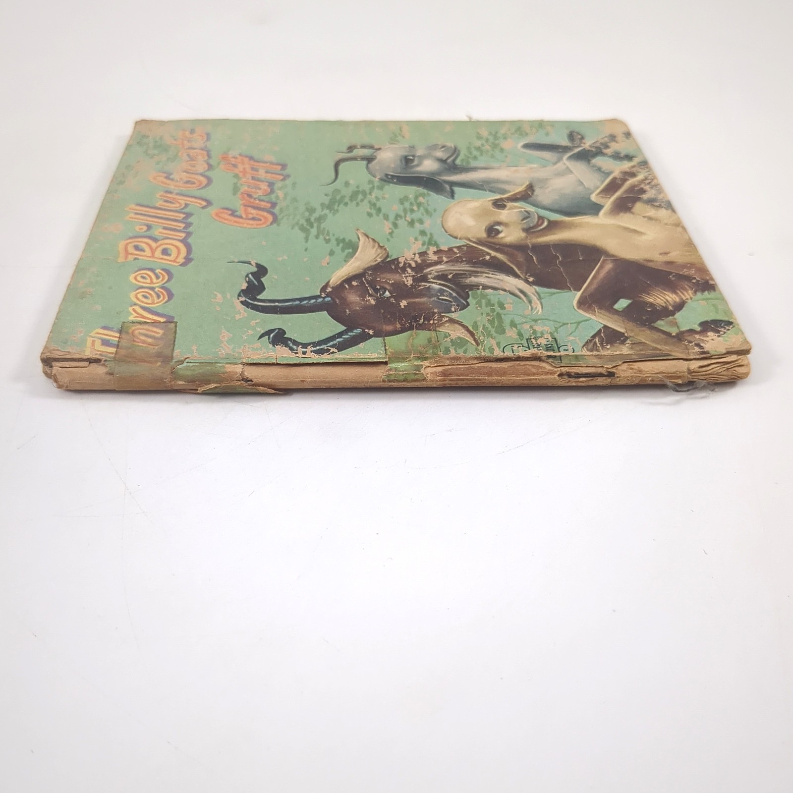 Three Billy Goats Gruff Tell A Tale Hardcover Book Lee J Ames 1954