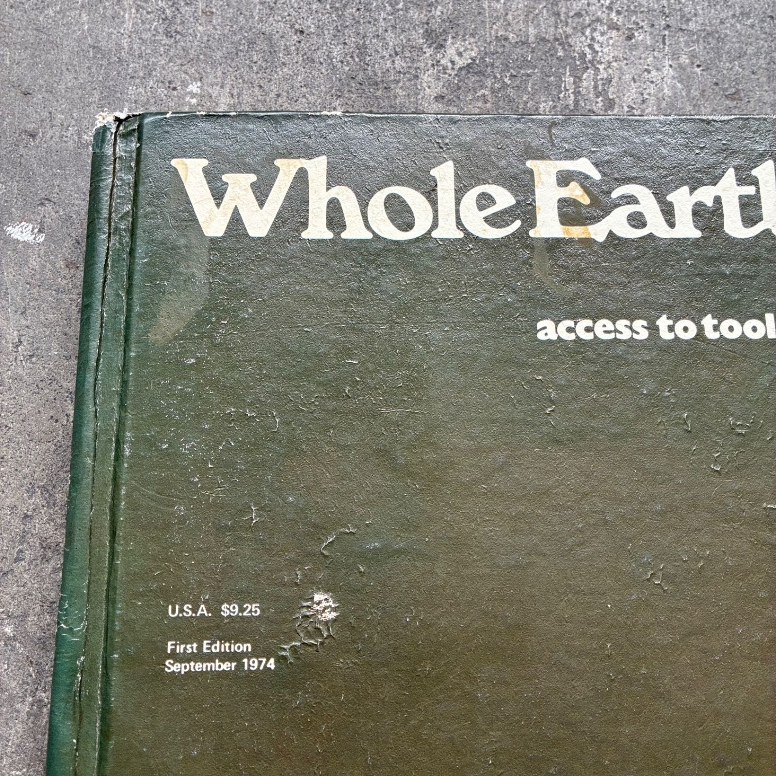 Whole Earth Epilog The Last Whole Earth Catalog Hardcover English used