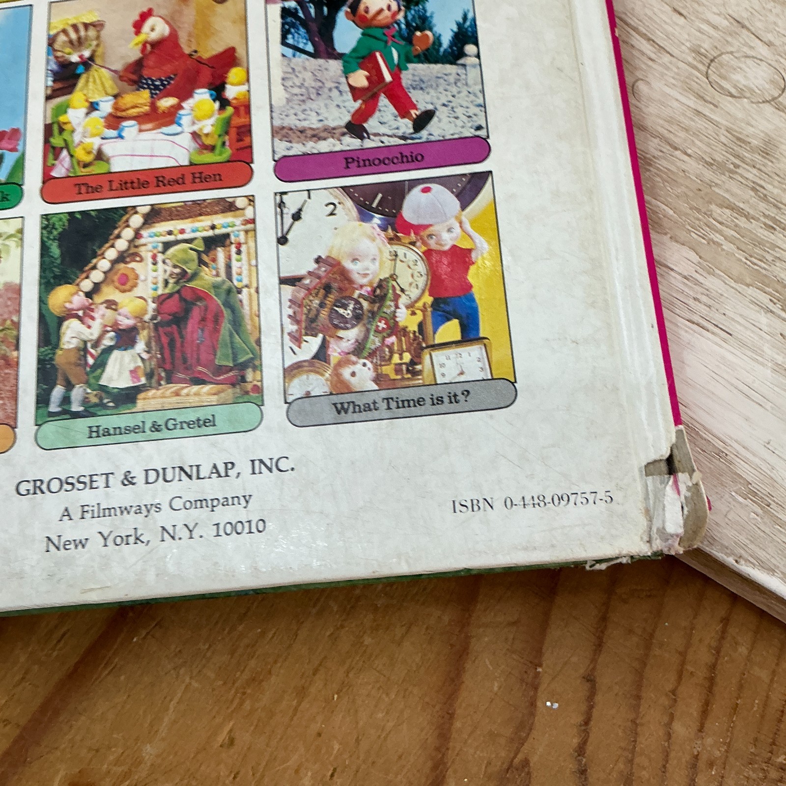 Vintage 1968 Snow White & the Seven Dwarfs Puppet Storybook – Out of Print