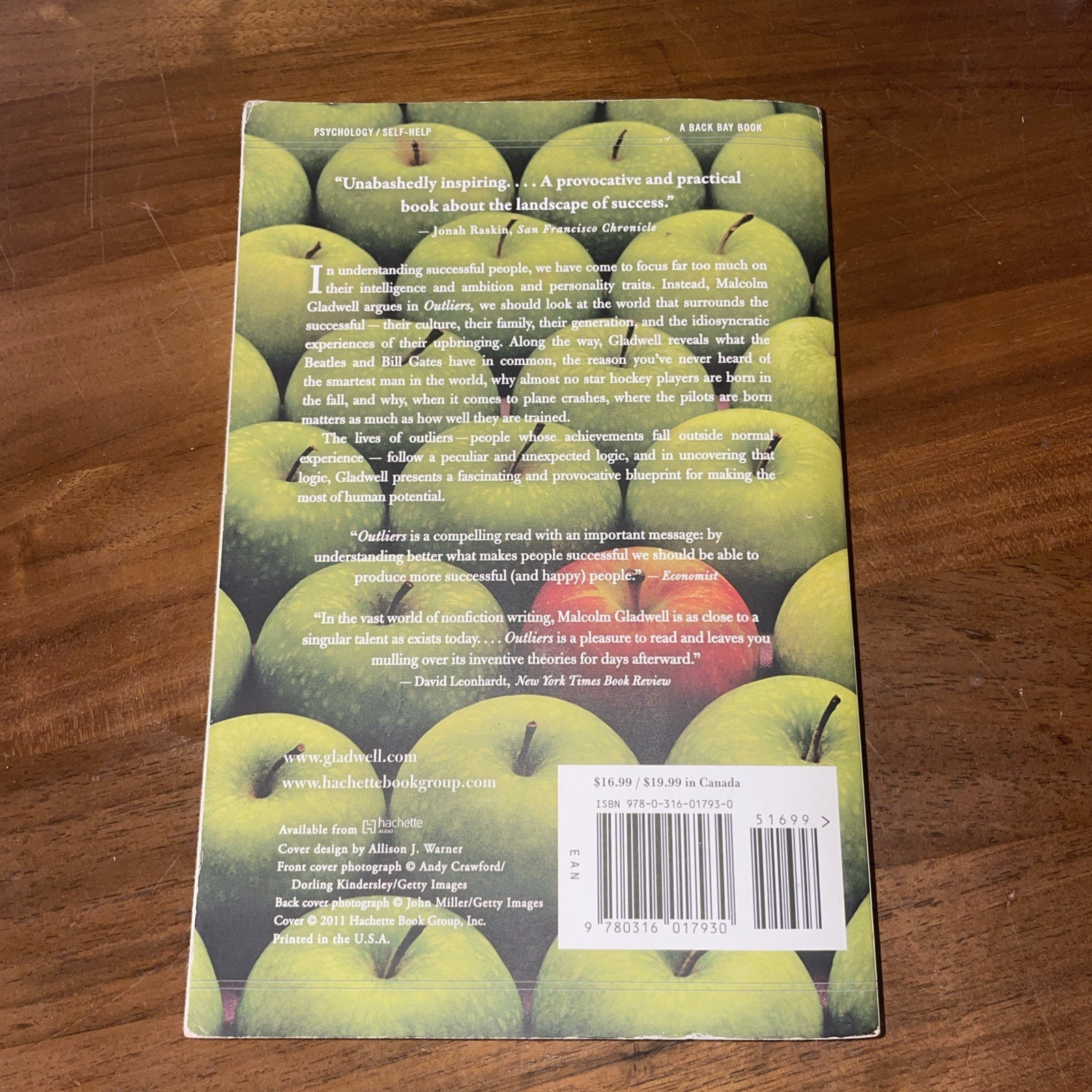 Outliers: The Story of Success by Malcolm Gladwell