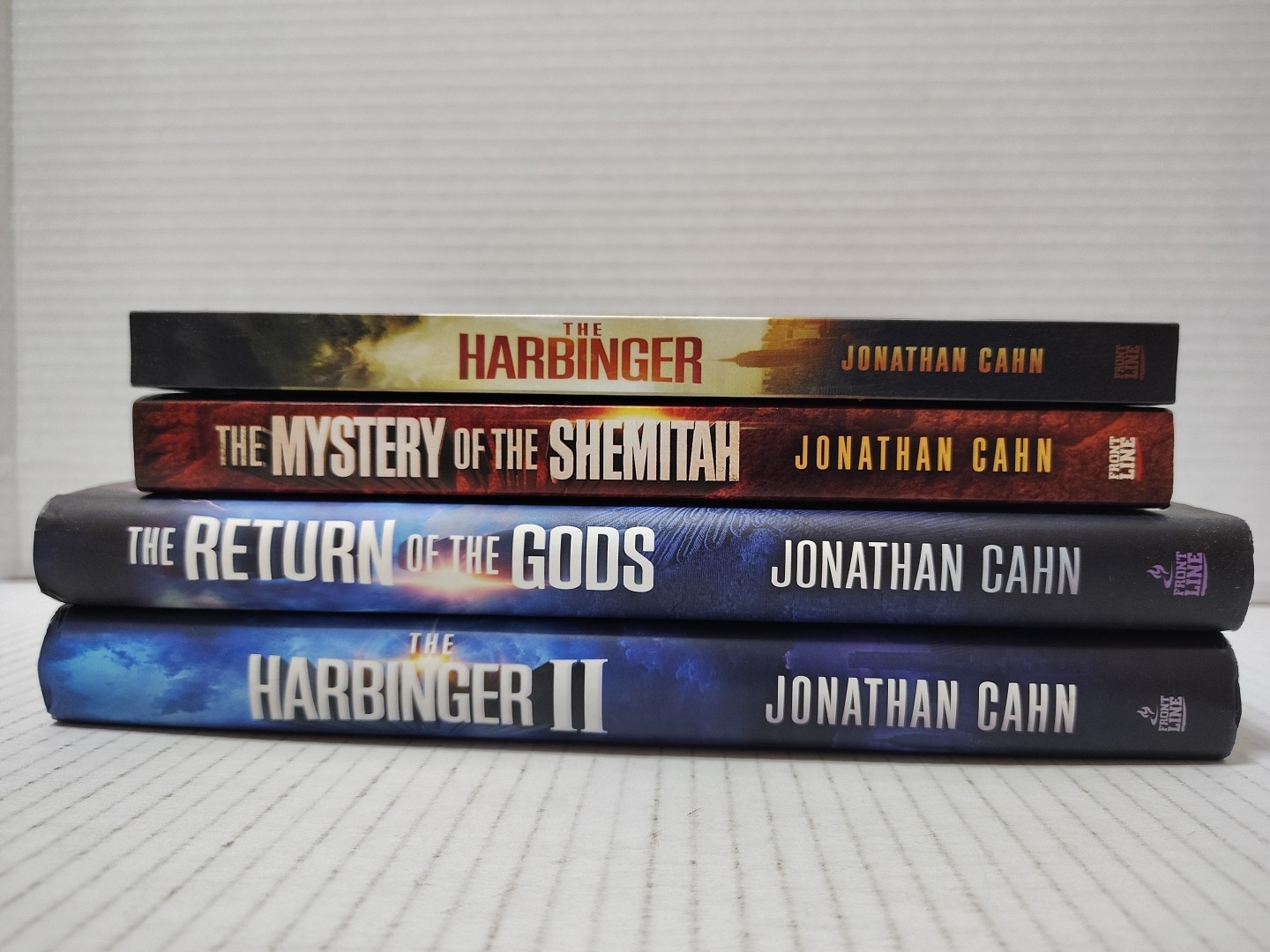 LOT OF 4 BOOKS by Jonathan Cahn * FREE SHIPPING *