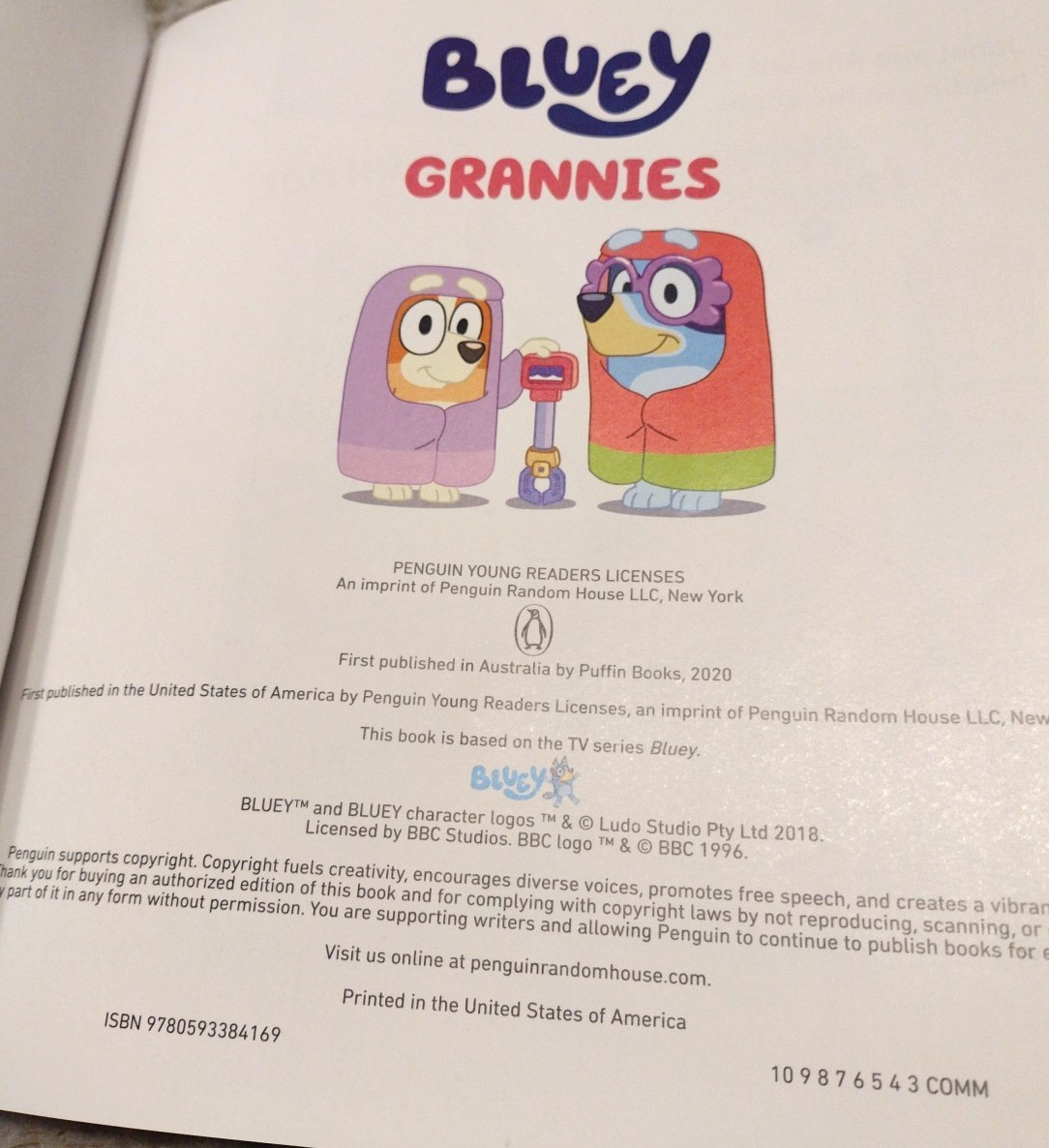 Bluey: Grannies by Penguin Young Readers Licenses 2021 Trade Paperback