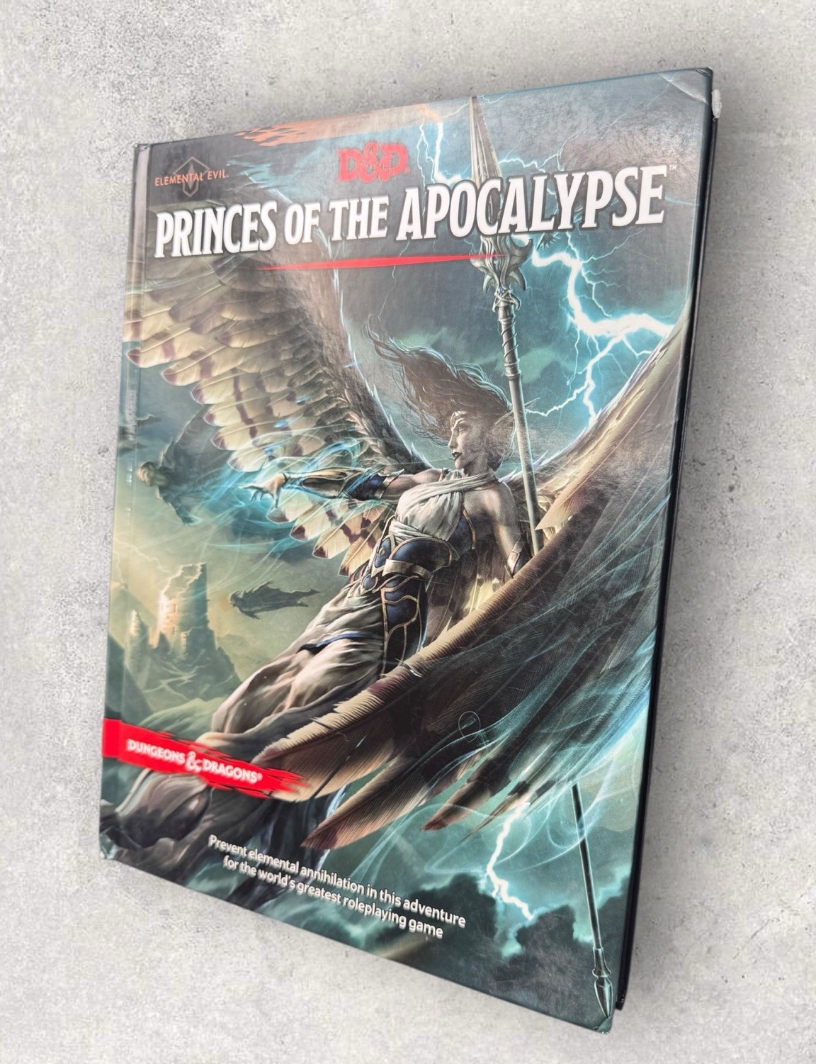Princes of the Apocalypse (D&D Accessory) – Hardcover By Wizards RPG Team – GOOD
