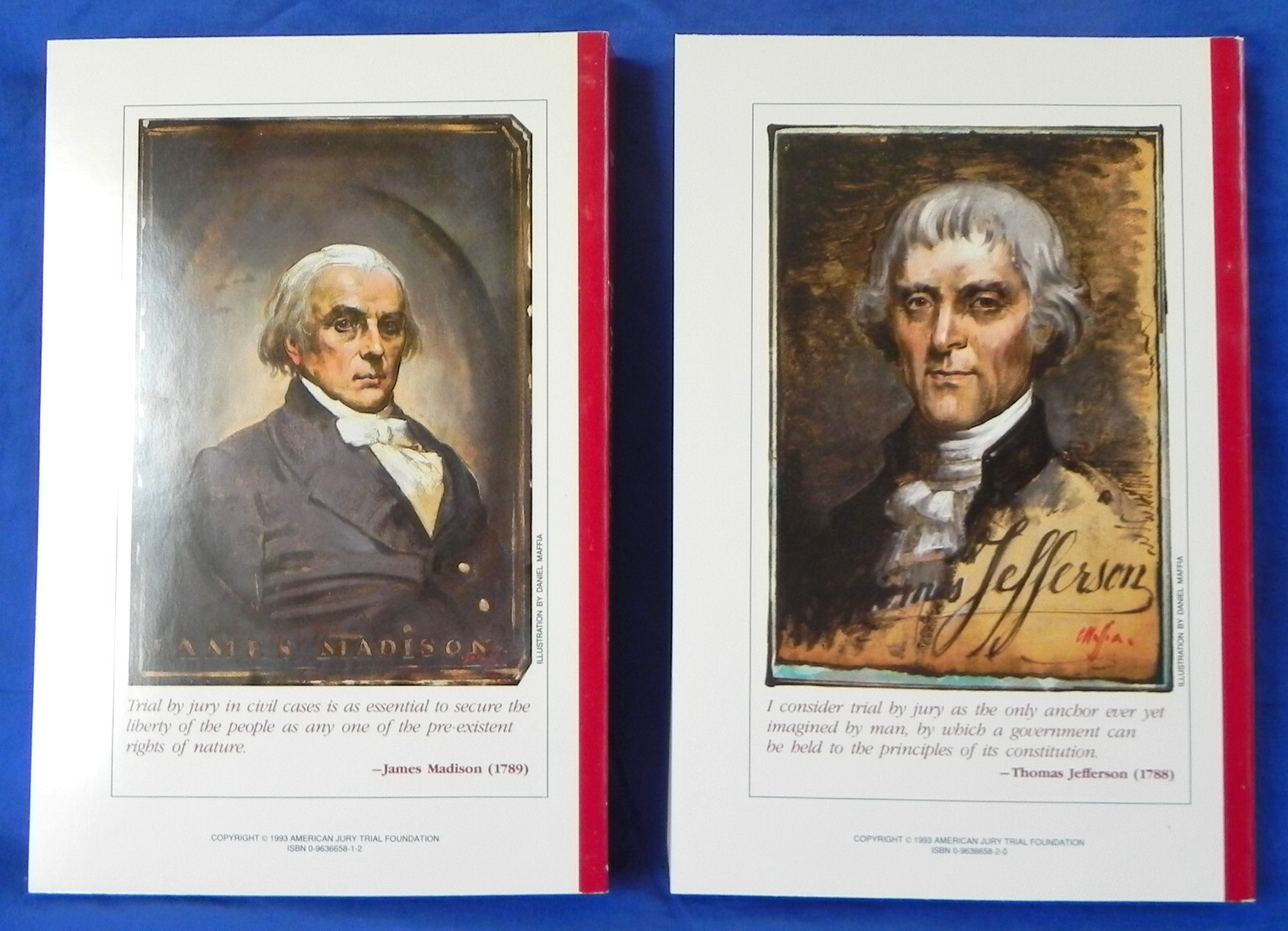 “In Defense of Trial by Jury” Volumes 1 & 2 Softcover Books + Slipcase, Few 1993