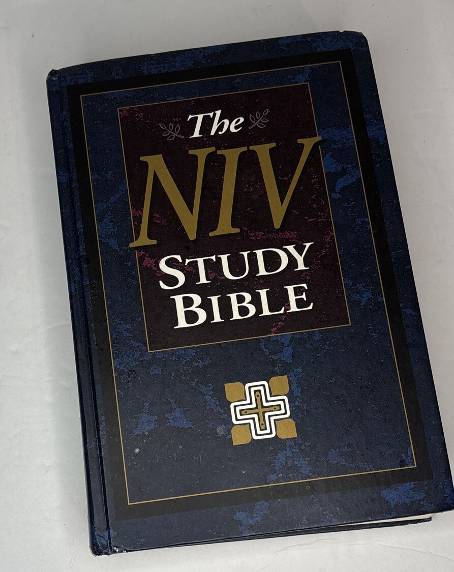 NIV Study Bible by Donald Burdick (1995, Hardcover)