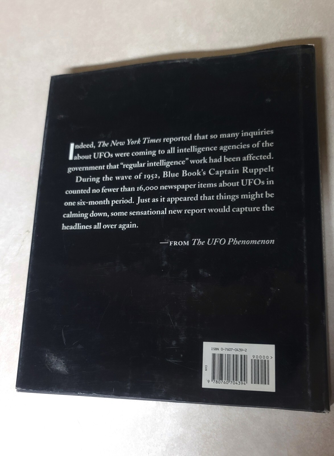 The UFO Phenomenon Time Life Books Hardcover RARE Alien Book
