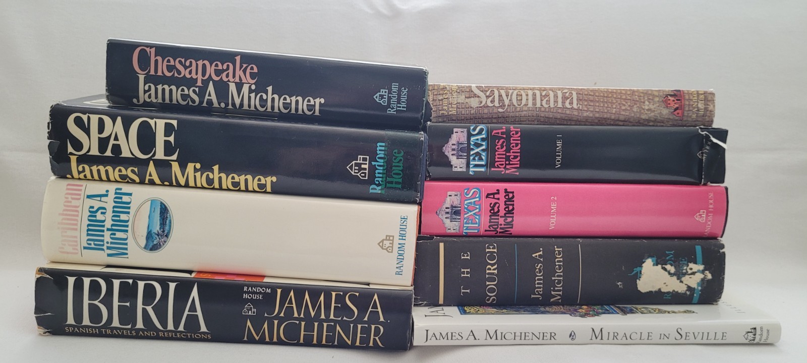 Books by Author James A. Michener – Pick 1 or more titles, HB/TPB, some 1st Eds.