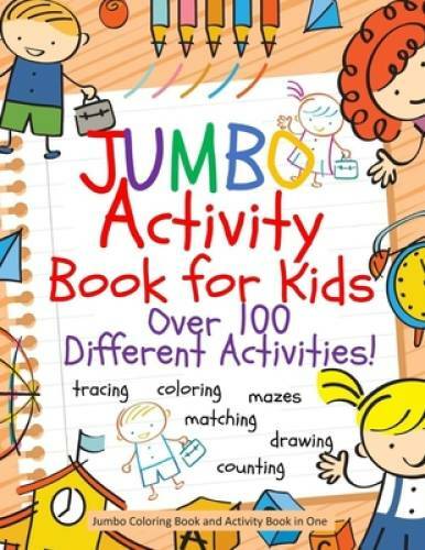 Jumbo Activity Book for Kids: Jumbo Coloring Book and Activity Book in On – GOOD