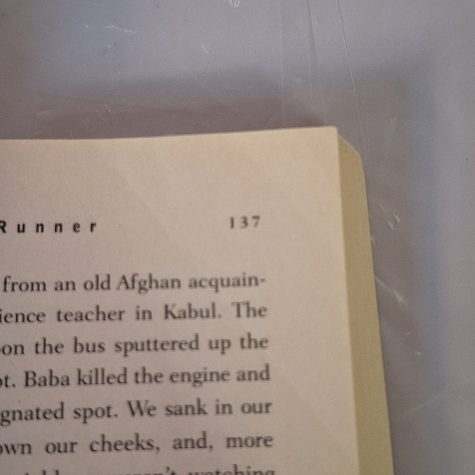 Khaled Hosseini Paperback “The Kite Runner” 2003 Fiction USED GOOD