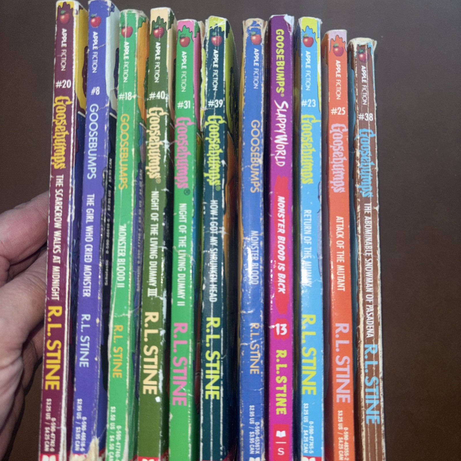 11 Original 1990s Goosebumps Books Vintage Horror All The Best Titles!