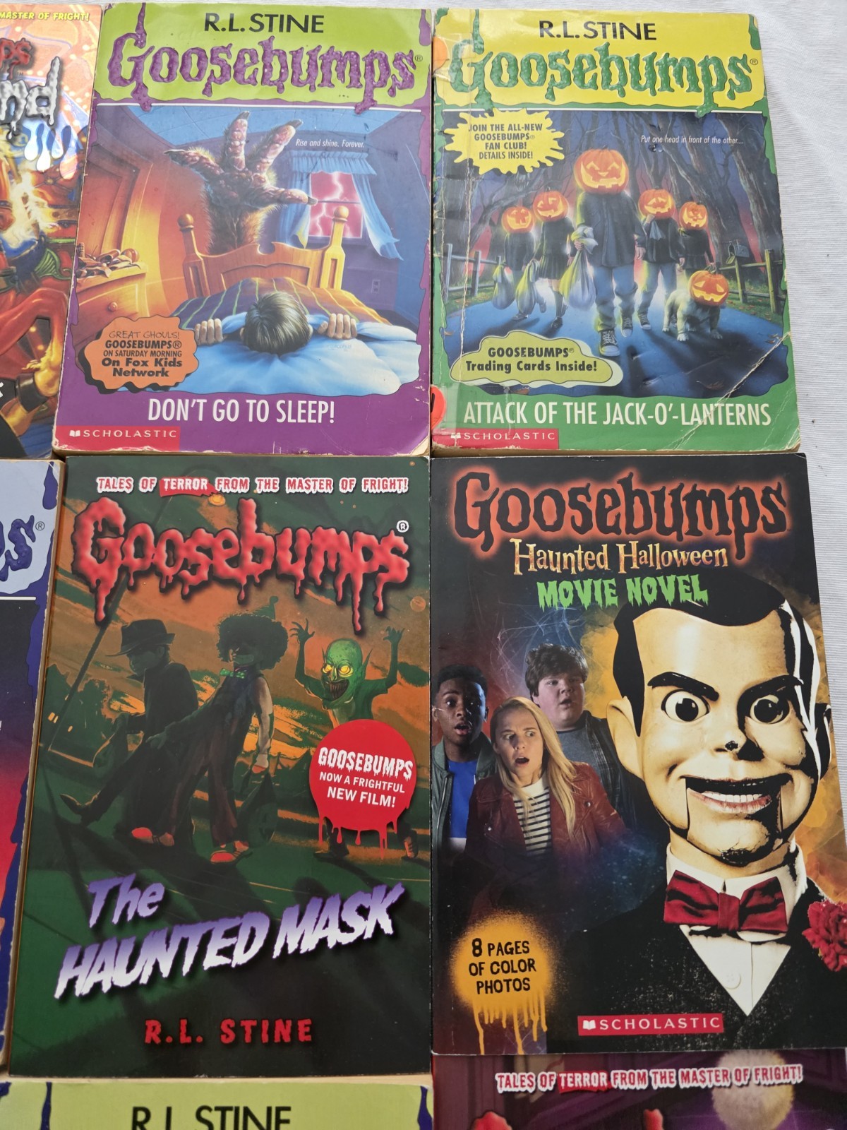 Goosebumps Books Lot of 16 Books R.L. Stine 1990s – 2000s Mixed Lot
