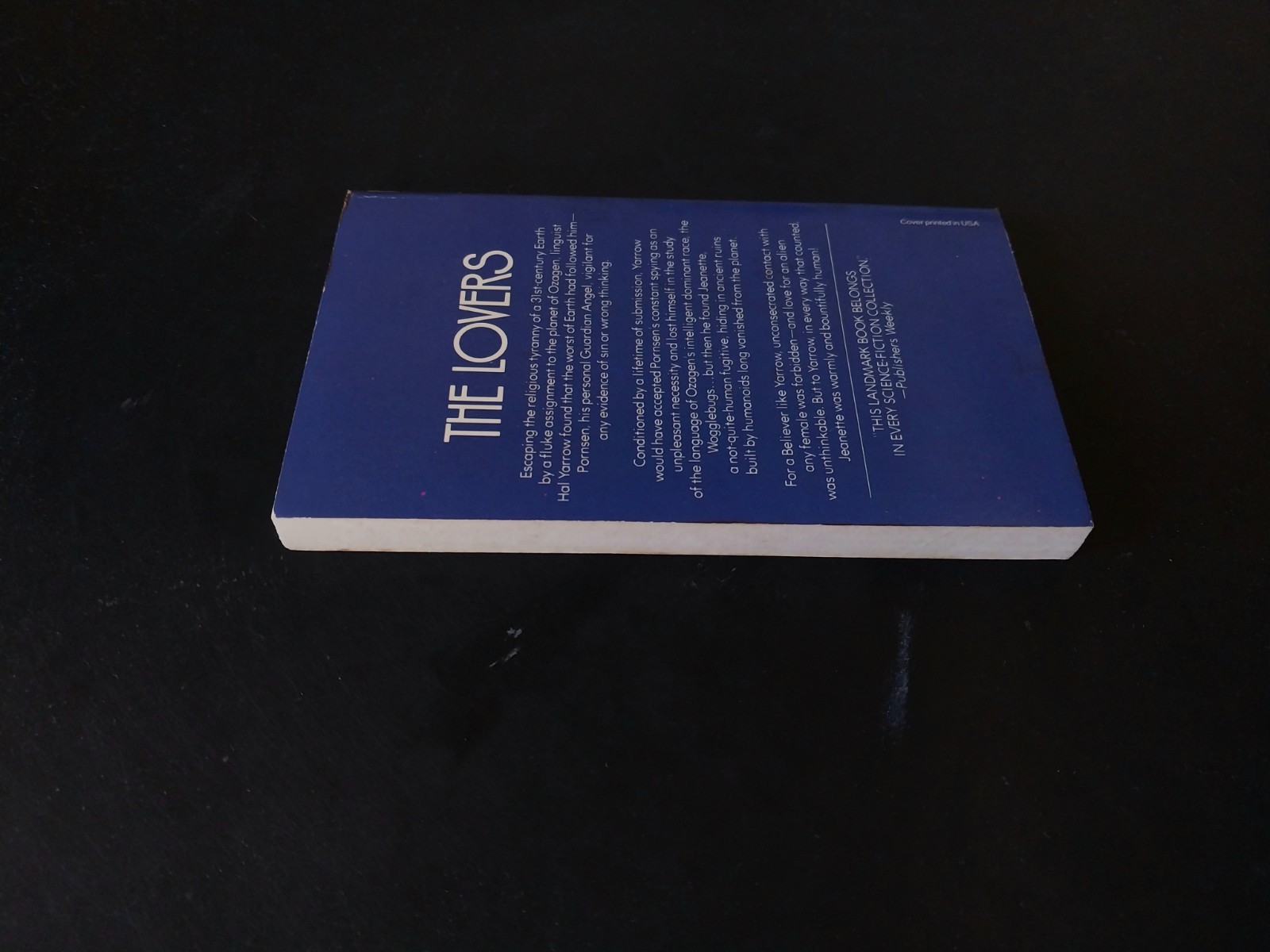 Philip Jose Farmer – The Lovers – Ballantine Books 1980