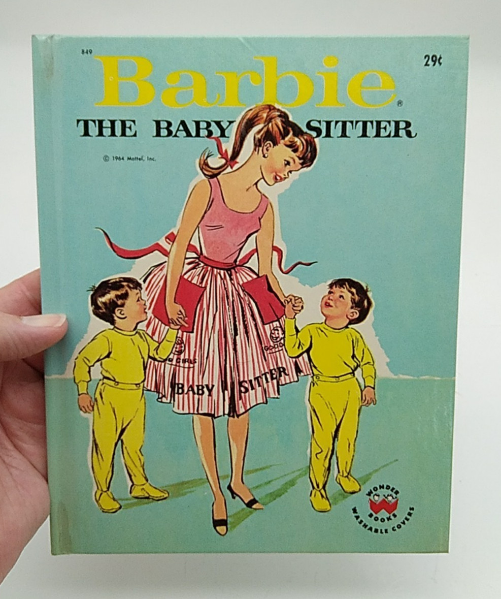 Barbie – The Baby Sitter by Jean Bethell Published by Wonder Books, USA, 1964
