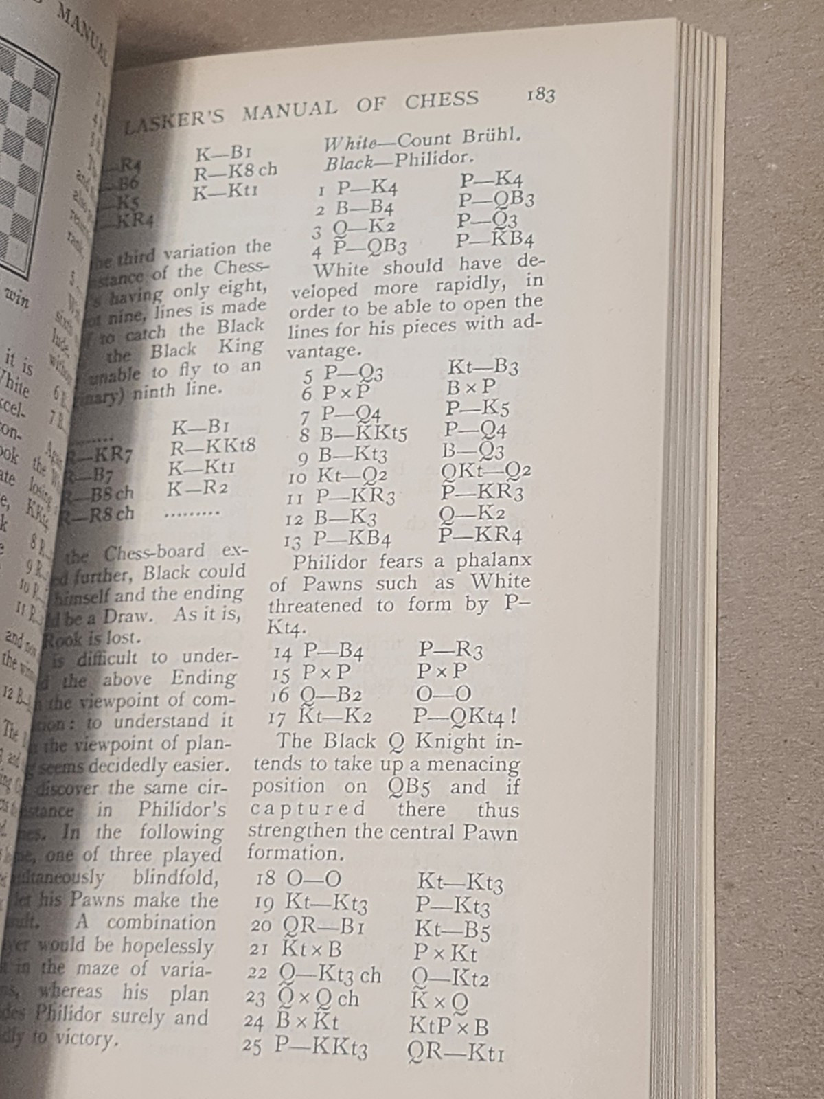 Lasker’s Manual of Chess Paperback Book 1960 by Emanuel Lasker 349 Pages
