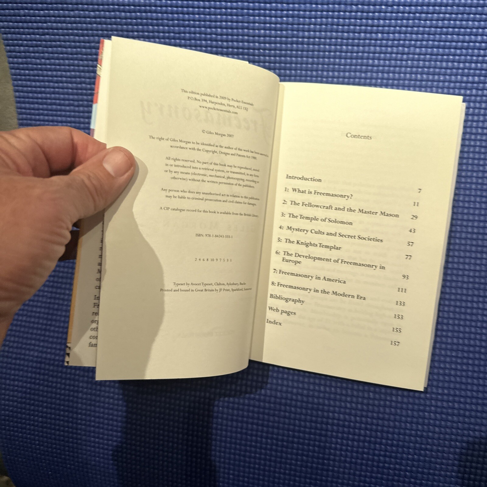 Freemasonry (Pocket Essentials),Giles Morgan- 9781842433331