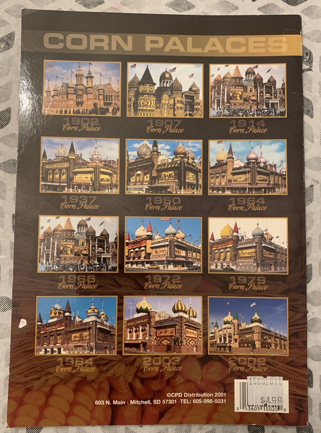 World’s Only Corn Palace : Mitchell, South Dakota 2009 Booklet Travel Tourism