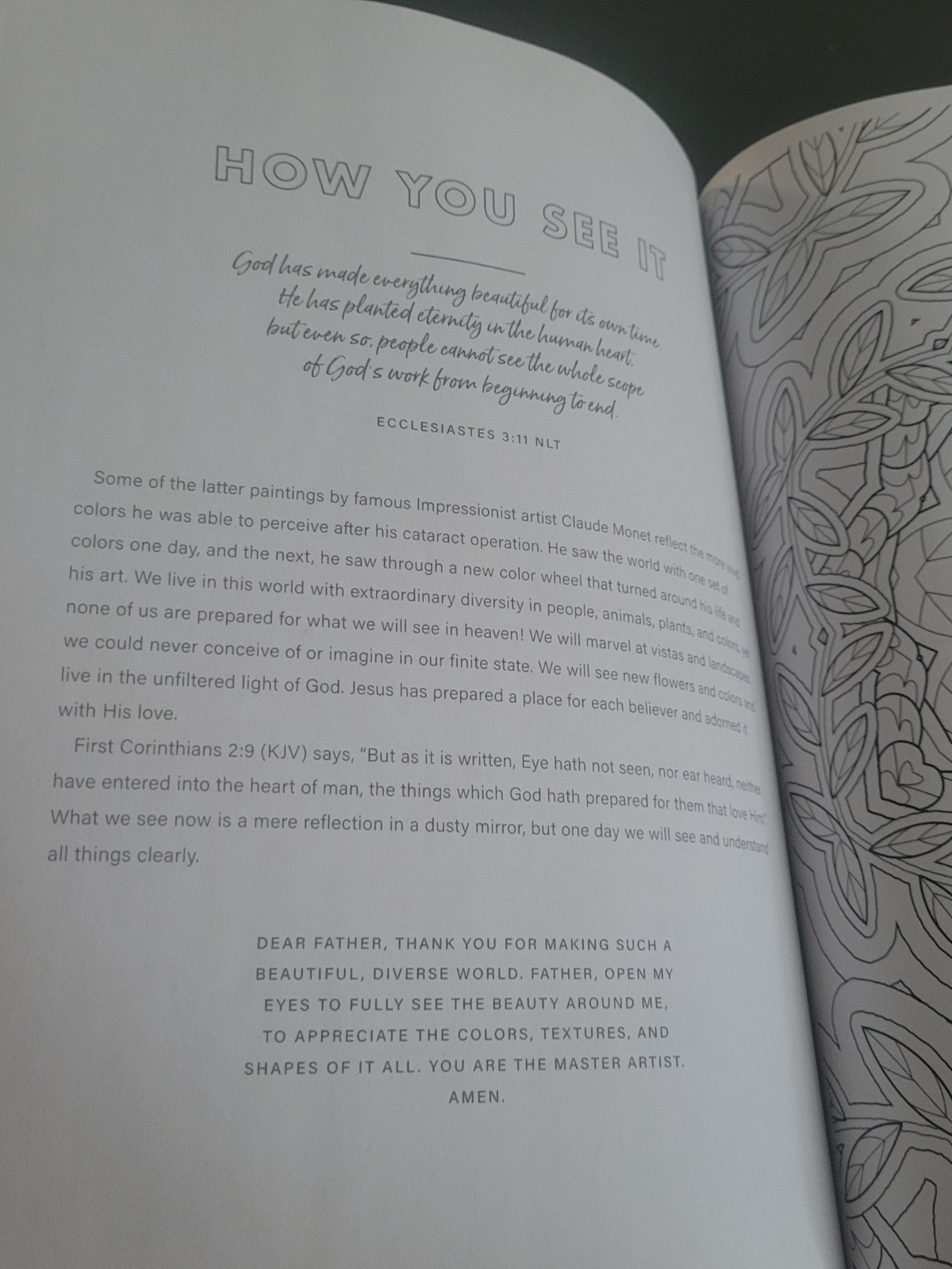 Special Edition Mindful Coloring – Everyday Faith-55 Devotions, Verses & Prayers