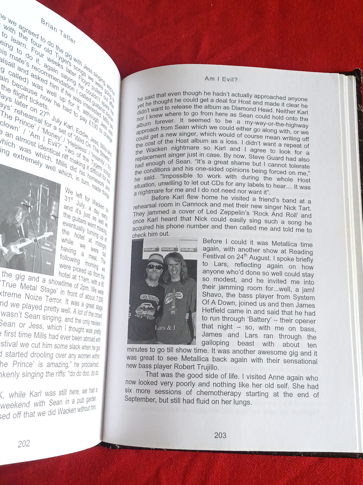 Brian Tatler (Diamond Head) – Am I Evil? – First Edition Book (252 Pages)