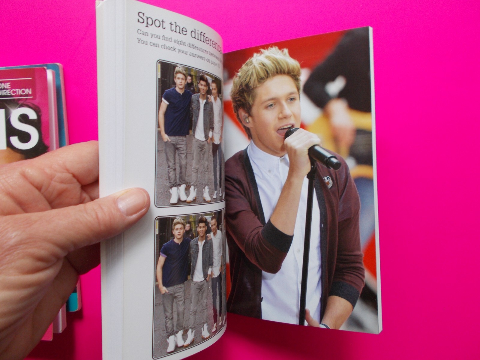 One Direction Are You the Ultimate Fan? Set of 5 Puzzles Quizzes Photos & More