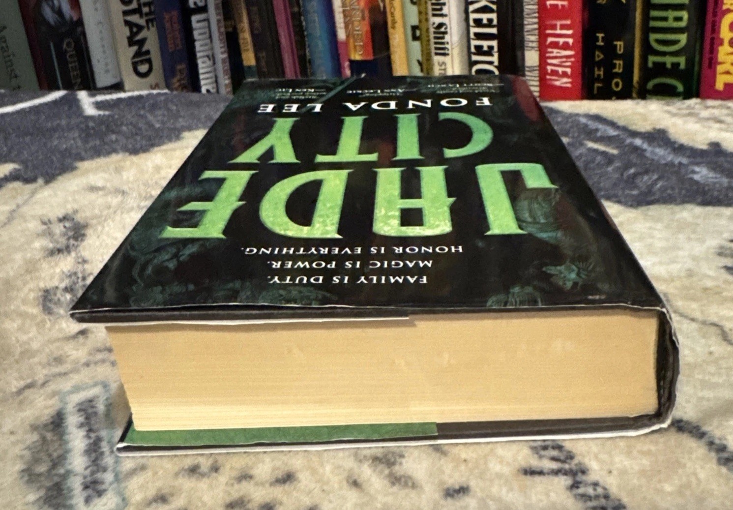 Jade City – Fonda Lee (Hardcover) True First Edition/Print, 1st/1st, $26.00, G