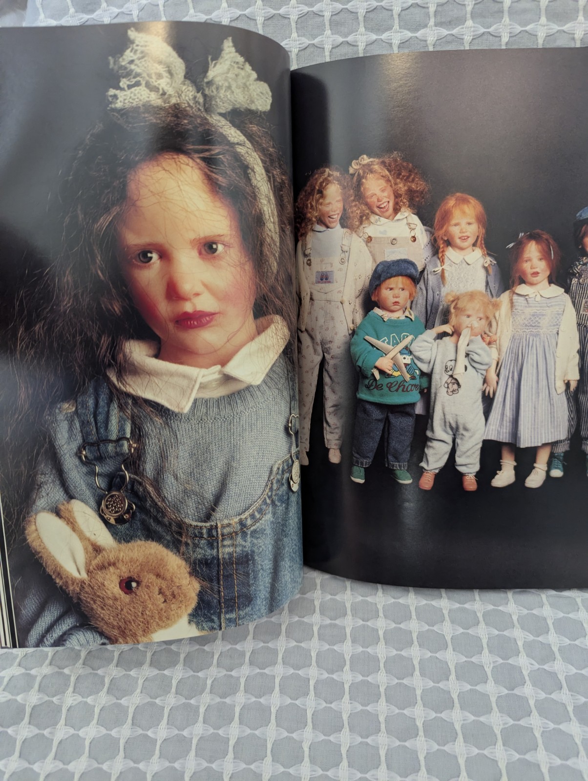 Dolls Contemporary Works of Art: Francois Theimer 1995 With A Brochure Vintage