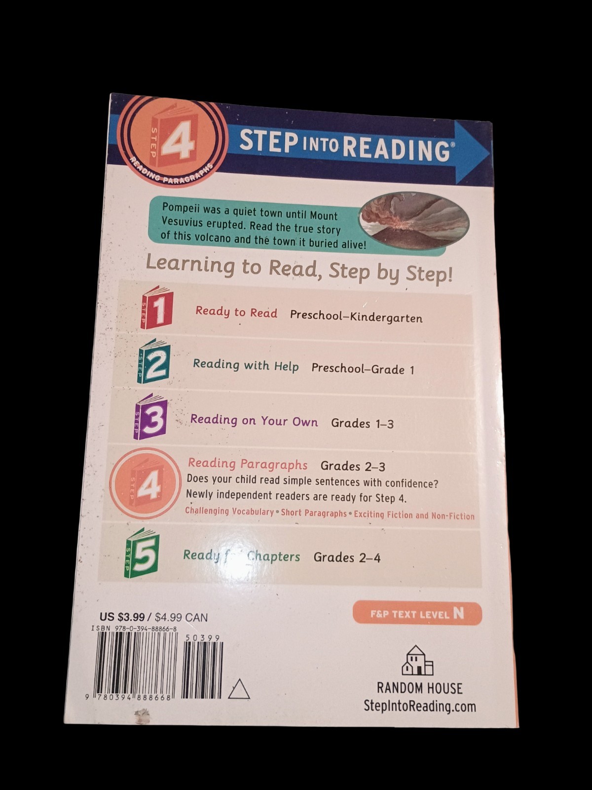 Step into Reading Ser.: Pompeii… Buried Alive! by Edith Kunhardt (1987, Trade