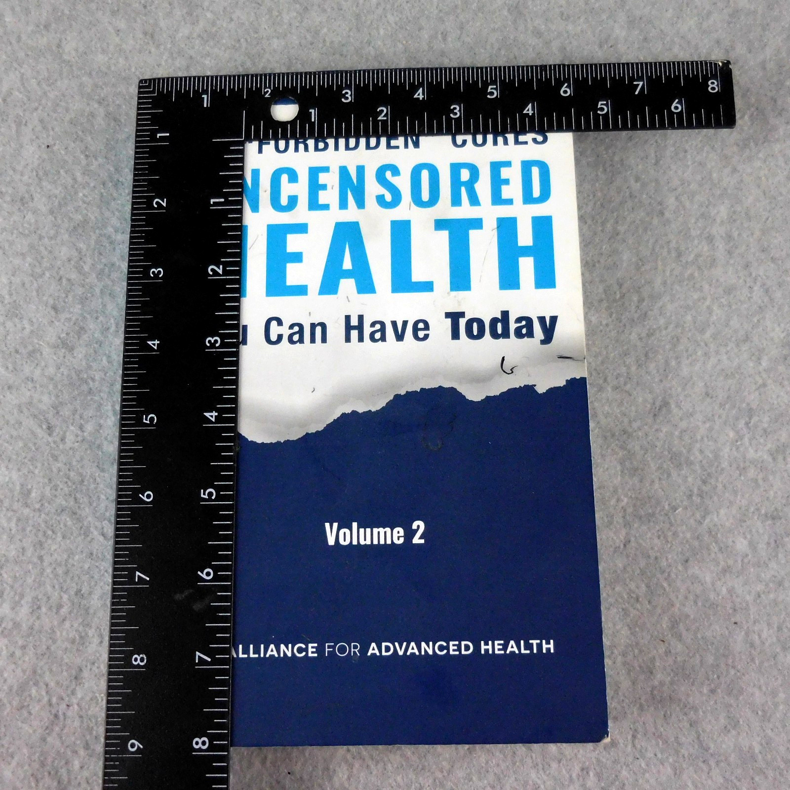 Uncensored Health 25 “Forbidden” Cures You Can Have Today – Volume 2 Paperback