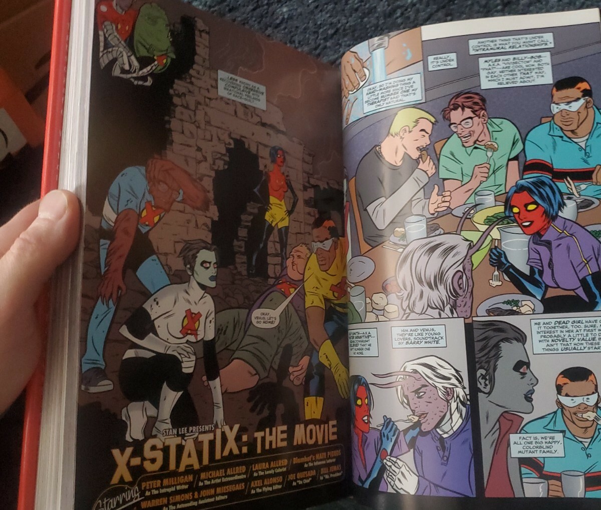 X-Statix Omnibus by Peter Milligan (2011, Hardcover)