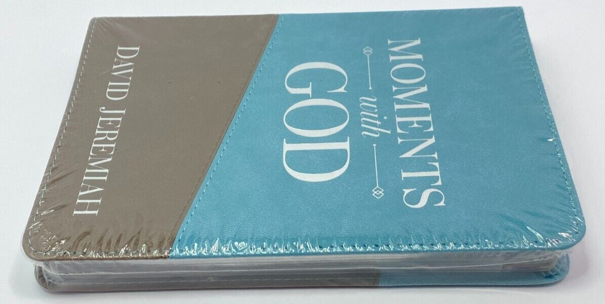 MOMENTS With GOD David Jeremiah Daily Devotional New Original Christian Book
