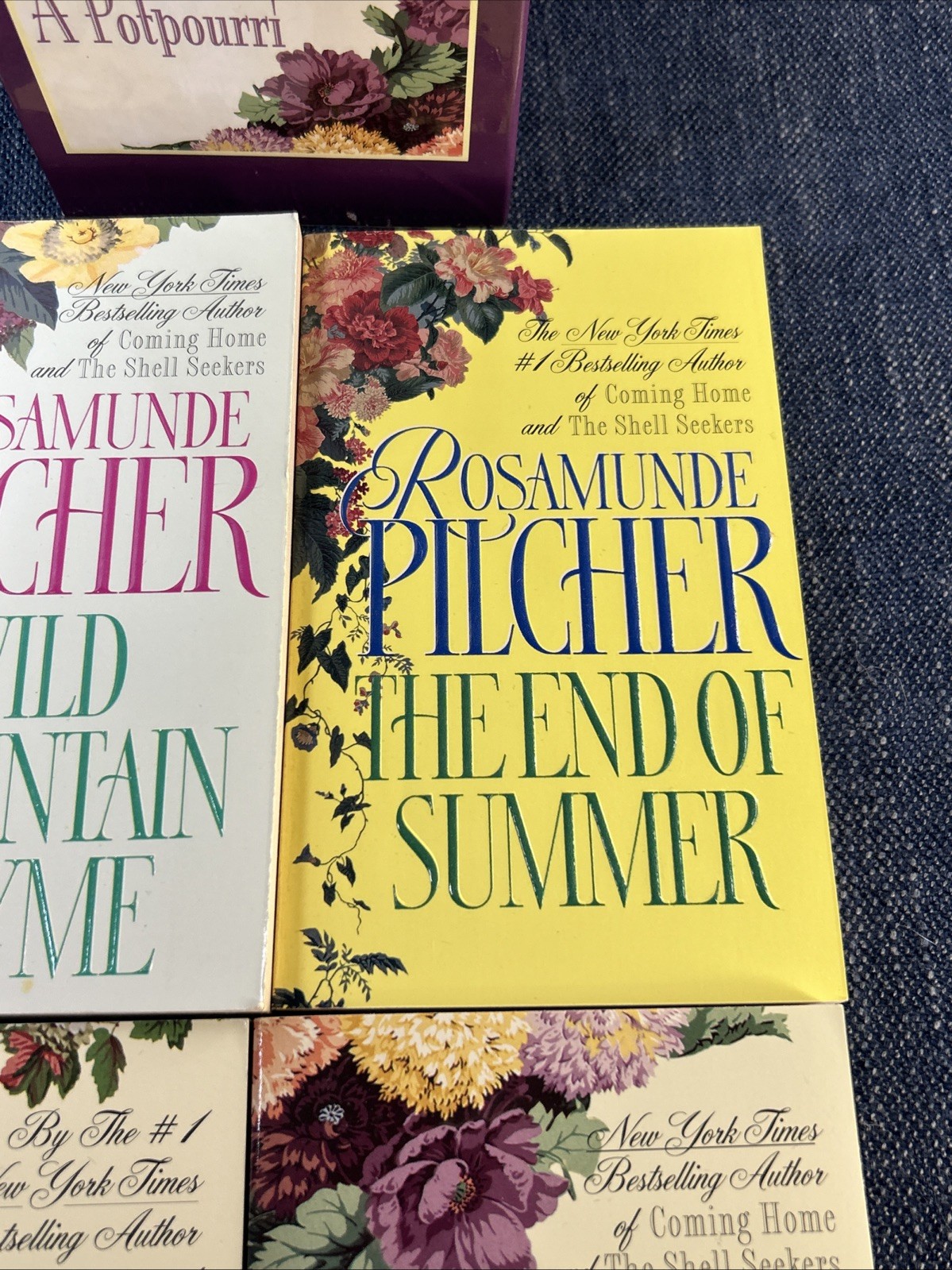 Rosamunde Pilcher: A Potpourri Boxed Set of 4 Paperback Books – Excellent