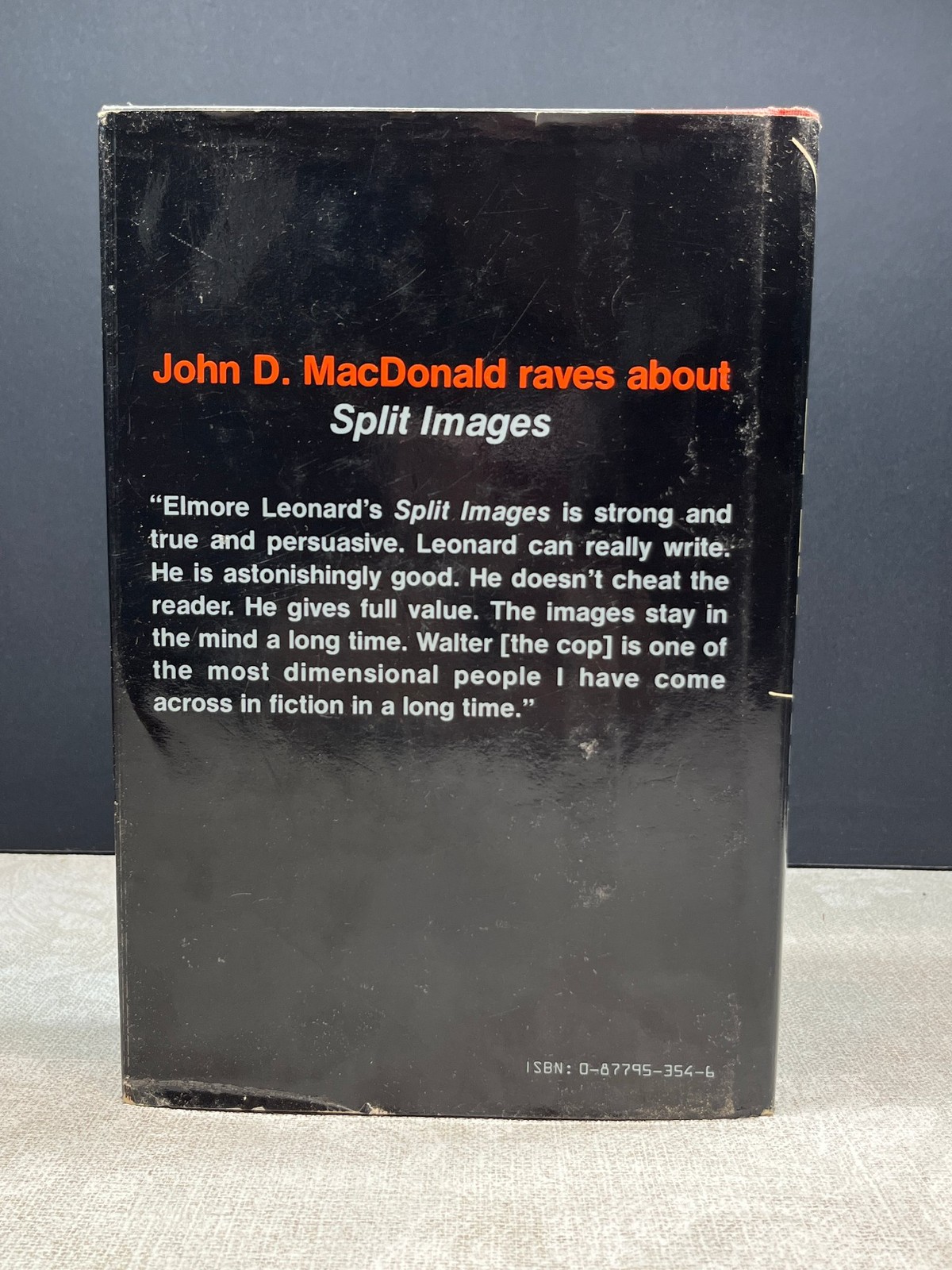 1981 Split Images A Novel by Elmore Leonard Hardcover 1st Ed Arbor House