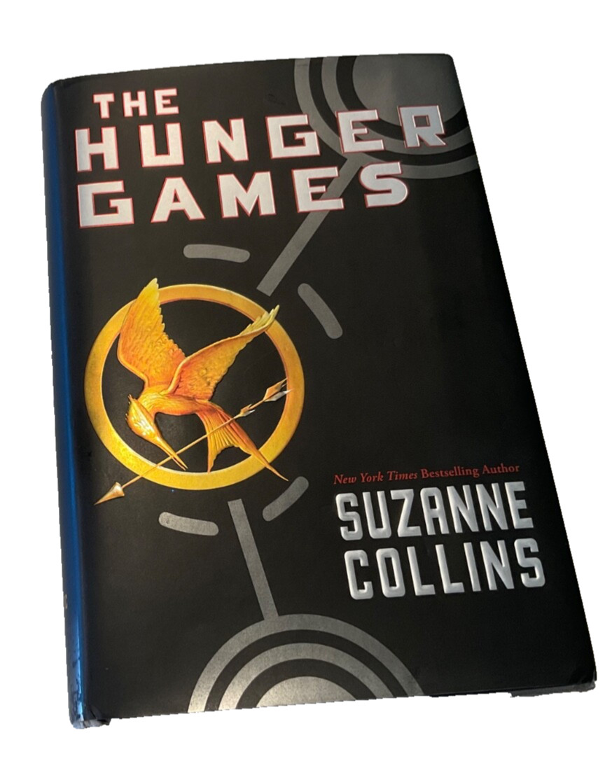 The Hunger Games Suzanne Collins 2008 First Edition 20th Gold Spine Print 2011