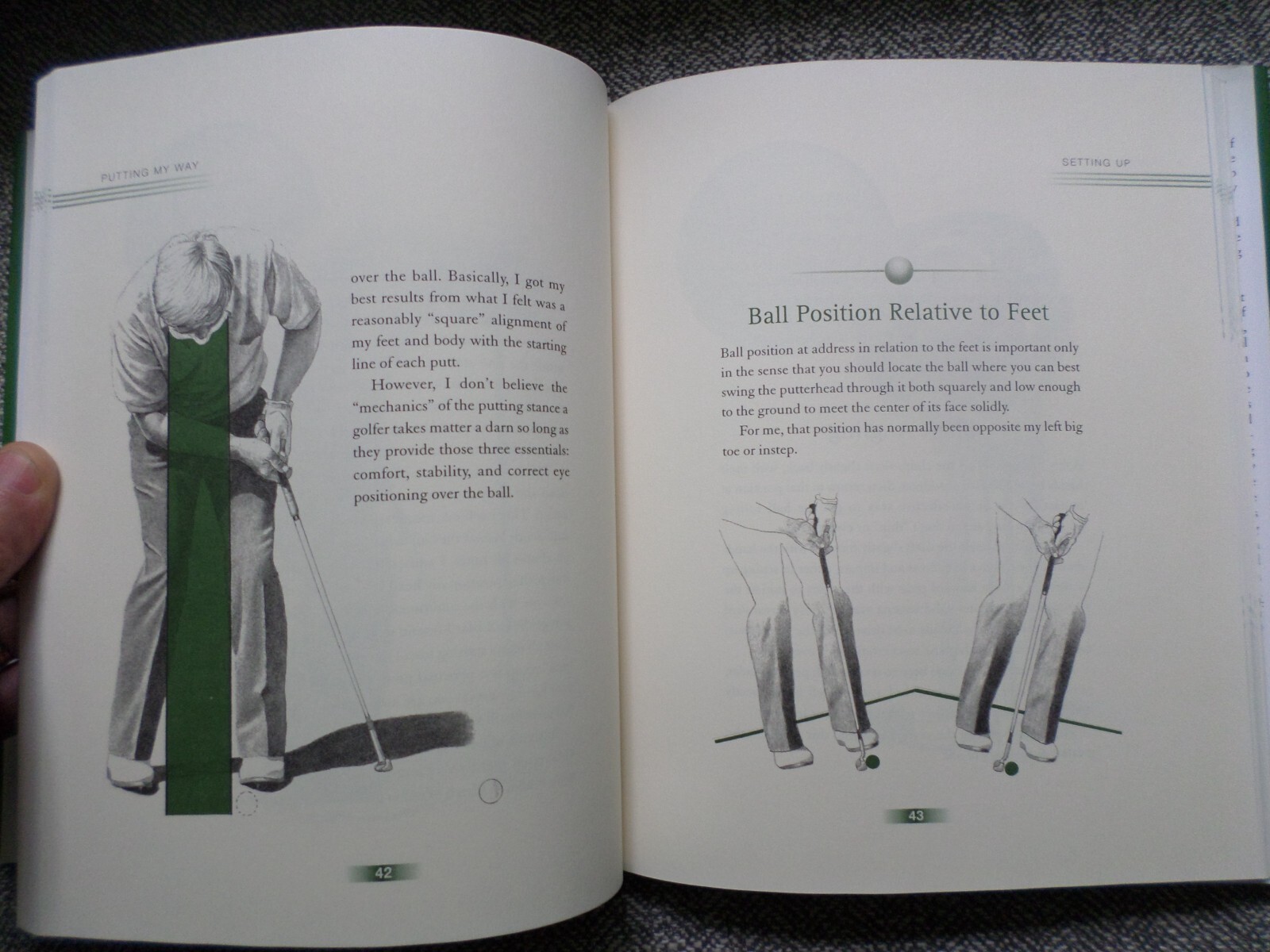 Putting My Way: A Lifetime’s Worth of Tips SIGNED Jack Nicklaus & Ken Bowden