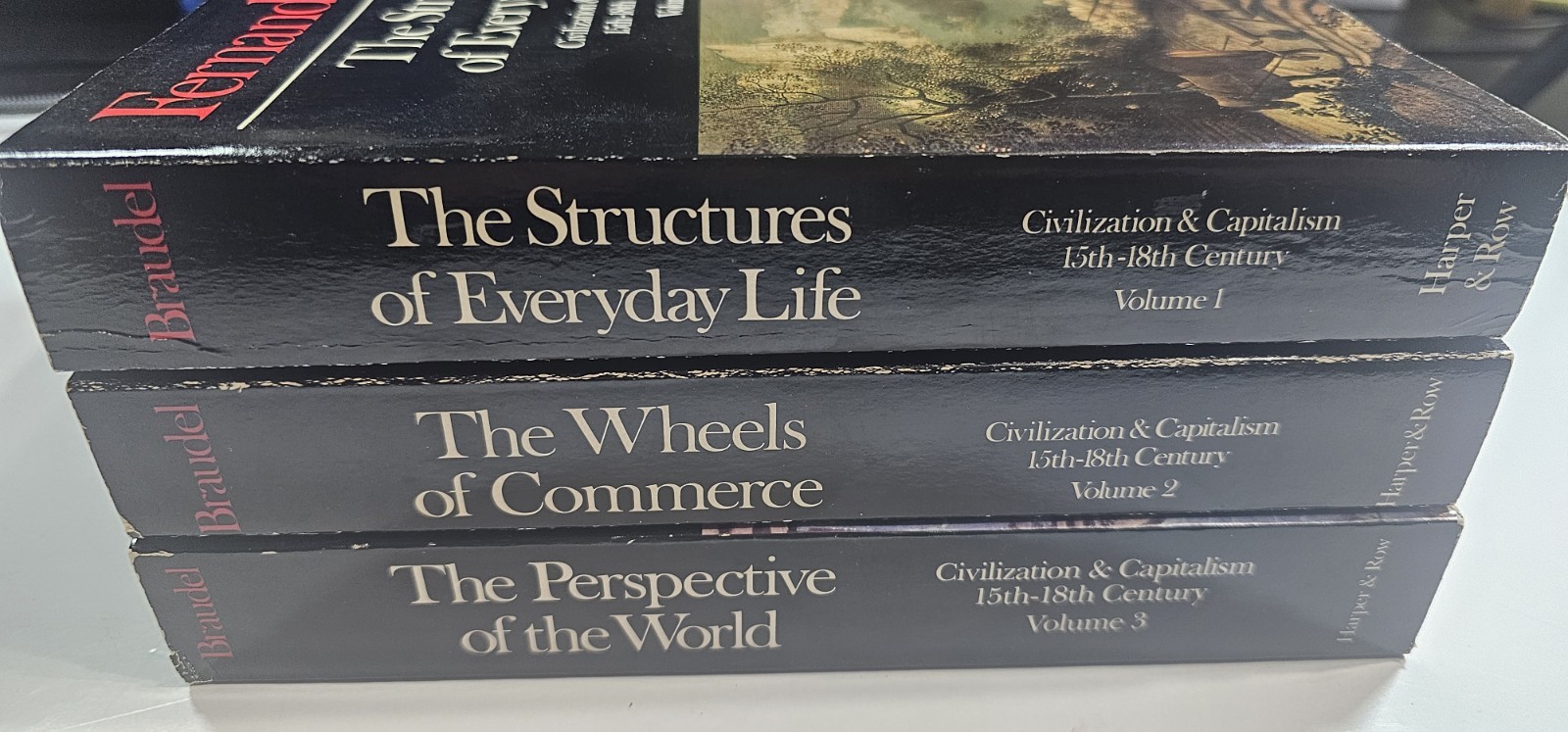 Civilization & Capitalism 15th-18th Century 3 Vol Set by Fernand Braudel