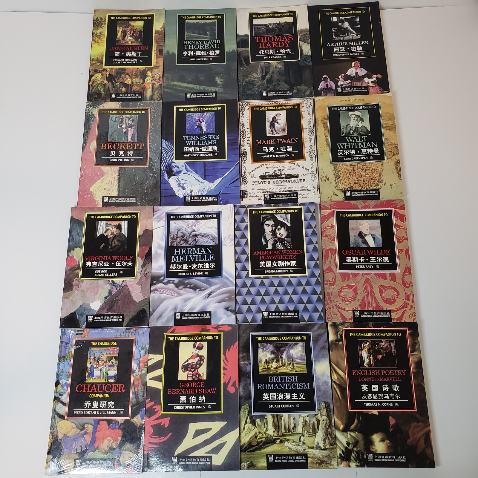 The Cambridge Companion Lot Of 16 PB Books Thomas Hardy Jane Austen Chaucer